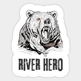 River hero Sticker